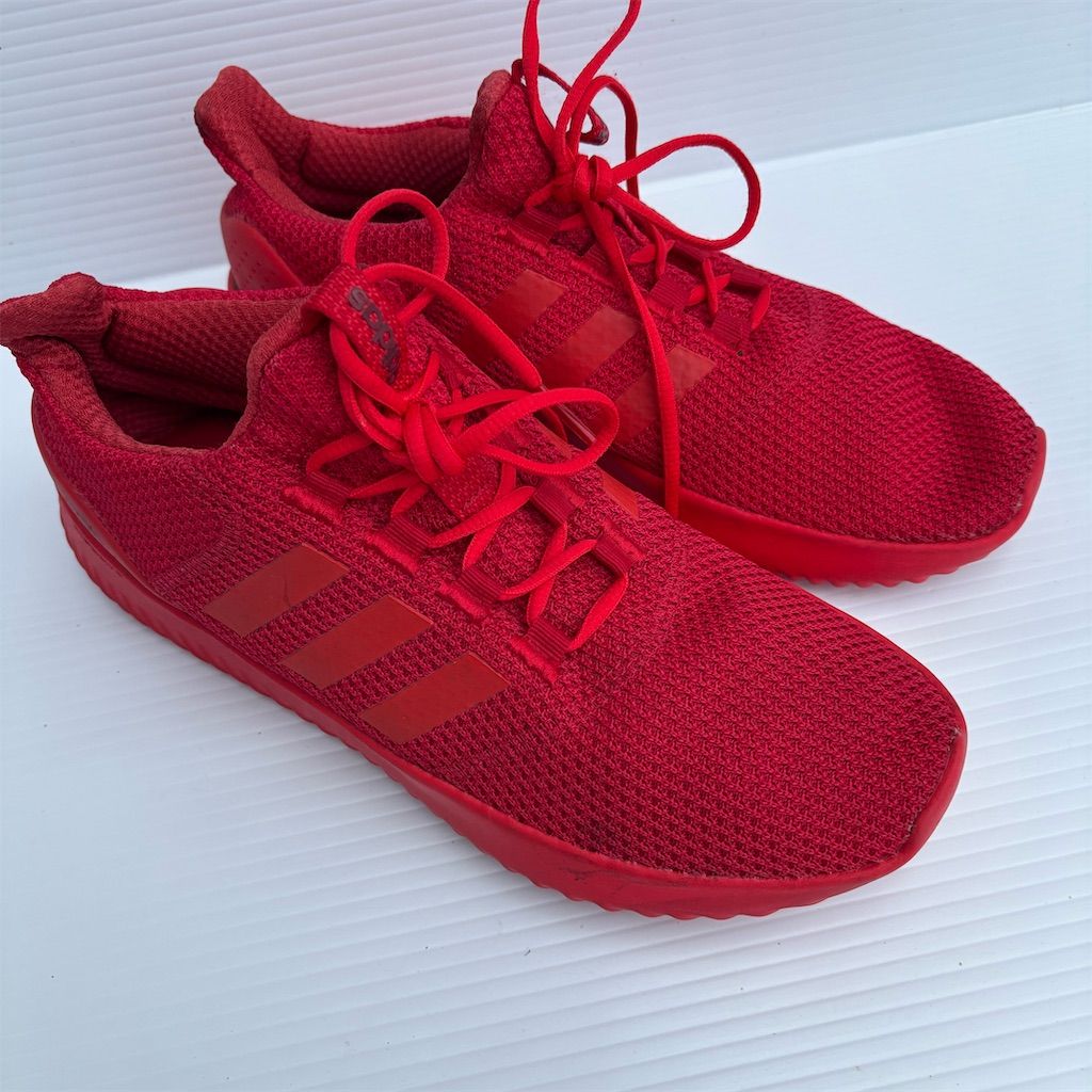 Adidas Cloudfoam Ultimate Unisex Sneakers Red Size 8.5 Casual Shoes